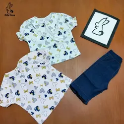 شومیز شلوارک دخترانه