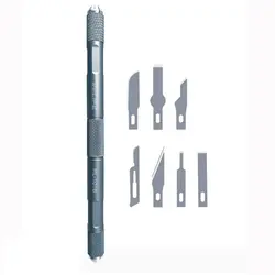 ست کاتر قلمی و تیغ تعویض آیسی RELIFE مدل RL-101B - aviationelecshop