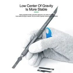 ست کاتر قلمی و تیغ تعویض آیسی RELIFE مدل RL-101B - aviationelecshop