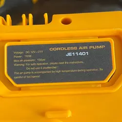 پمپ باد شارژی خودرو و انواع وسایل بادی دینگی 11401