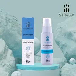 کرم کاهش دهنده چروک های سطحی پوست حاوی کلاژن شیلاندر