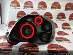 چراغ عقب اسپرت (خطر) پژو 206 هلا 2 حلقه (مشکی مات) - فروشگاه Sport-formol-1