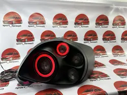 چراغ عقب اسپرت (خطر) پژو 206 هلا 2 حلقه (مشکی مات) - فروشگاه Sport-formol-1