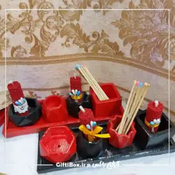 ست 4 عددی شمع وارمر - گیفتی‌‌ باکس|کادو - هدیه - محصولات دکوری