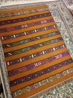 گلیم فرش دستباف شیراز کد 05 مدل 112