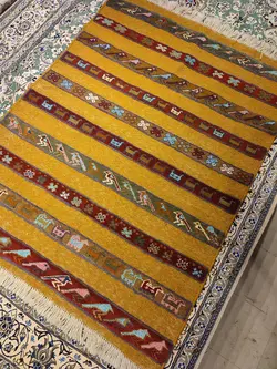 گلیم فرش دستباف شیراز کد 04 مدل 112