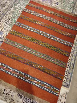 گلیم فرش دستباف شیراز کد 01 مدل 112