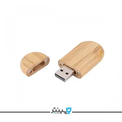 فلش تبلیغاتی طرح چوبی
