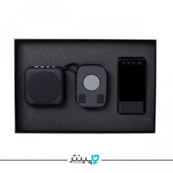 ست مدیریتی اسپیکر و پاور بانک و هولدر موبایل