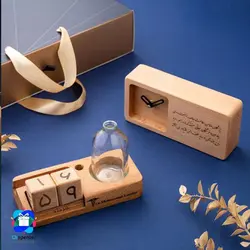 ست هدیه رومیزی چوبی