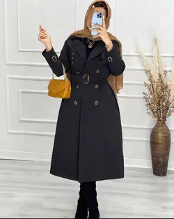 پالتو زنانه مدل بارانی صبا