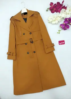 پالتو زنانه مدل بارانی صبا