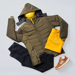 کاپشن مردانه Black مدل 2158