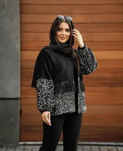 کت زنانه مخمل پولکی