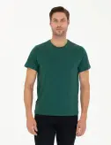 تی شرت پایه باریک سبز تیره (ارسال مستقیم از ترکیه و تحویل ۷ الی ۲۰ روز کاری)