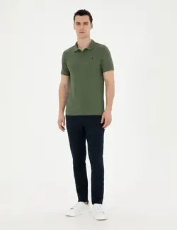 تی شرت پایه اسلیم فیت خاکی (ارسال مستقیم از ترکیه و تحویل ۷ الی ۲۰ روز کاری)