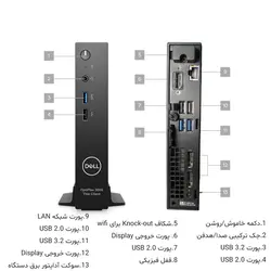 تین کلاینت دل مدل optiplex 3000