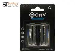 باتری متوسط Super Heavy Duty کارتی 2 عددی او ام وی OMV