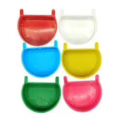 دانخوری نیم گرد کوچک ظرف غذا خوری پرنده و طوطی