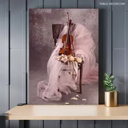 قیمت و خرید تابلو ویولن violin - تابلو دکور