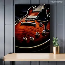 قیمت و خرید تابلو دکوراتیو مدرن گیتار برقی خفن Crazy electric guitar - تابلو دکور