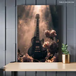 قیمت و خرید تابلو گیتار برقی electric guitar - تابلو دکور