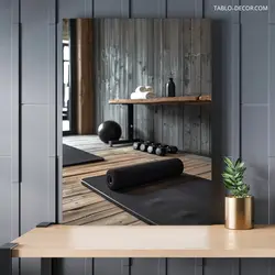 قیمت و خرید تابلو سالن بدنسازی gym - تابلو دکور