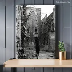 قیمت و خرید تابلو دکوراتیو کلاسیک خانه قدیمی old house - تابلو دکور