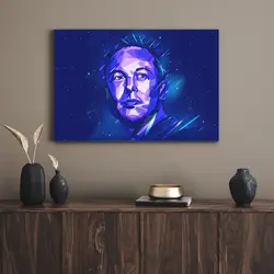 قیمت و خرید تابلو ایلان ماسک Elon Musk - تابلو دکور