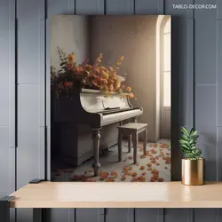 قیمت و خرید تابلو پیانو 17 Piano - تابلو دکور