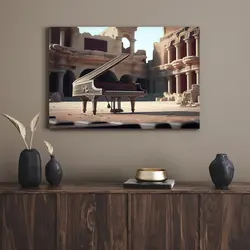 قیمت و خرید تابلو پیانو 10 Piano - تابلو دکور