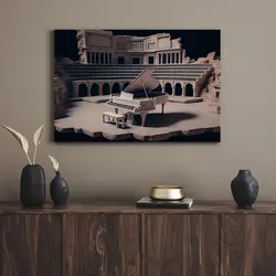 قیمت و خرید تابلو پیانو 11 Piano - تابلو دکور