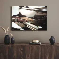 قیمت و خرید تابلو دکوراتیو مدرن پیانو 6 Piano - تابلو دکور