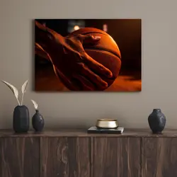 قیمت و خرید تابلو گرفتن توپ catch the ball - تابلو دکور