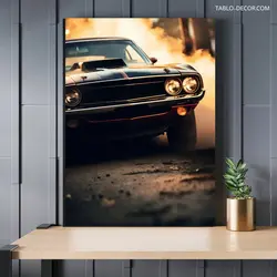 قیمت و خرید تابلو ماشین قدیمی old car - تابلو دکور