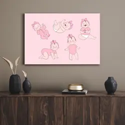 قیمت و خرید تابلو دکوراتیو مدرن نوزاد Baby - تابلو دکور