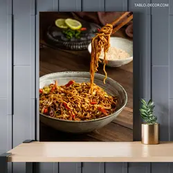 قیمت و خرید تابلو دکوراتیو مدرن غذای خوشمزه delicious food - تابلو دکور