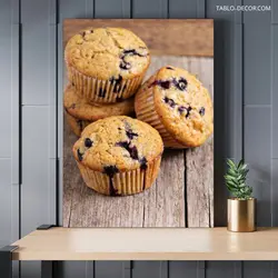 قیمت و خرید تابلو کیک خوشمزه Delicious cake - تابلو دکور