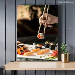 قیمت و خرید تابلو سوشی sushi - تابلو دکور