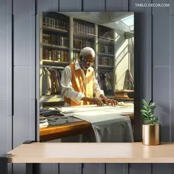 قیمت و خرید تابلو دیجیتال آرت خیاطی tailoring - تابلو دکور