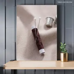 قیمت و خرید تابلو دکوراتیو نخ خیاطی sewing thread - تابلو دکور