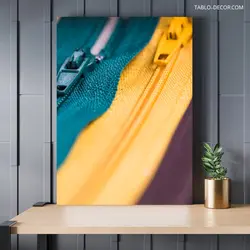 قیمت و خرید تابلو دکوراتیو زیپ خیاطی sewing zipper - تابلو دکور