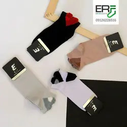 جوراب  کش انگلیسی گوشدار بوکله قلب