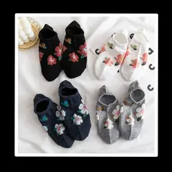 جوراب زیر قوزکی گل