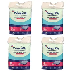 پد زیرانداز بهداشتی جذبینه مدل آنتی باکتریال مجموعه 4 عددی