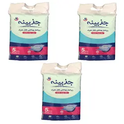 پد زیرانداز بهداشتی جذبینه مدل آنتی باکتریال مجموعه 3 عددی