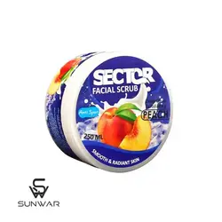 کرم اسکراب شنی سکتور عصاره هلو 250 میل