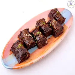 باقلوا سرما(انگشتی) شکلاتی گردو استانبولی