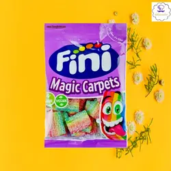پاستیل ترش شکری وگان (رنگین کمان)fini