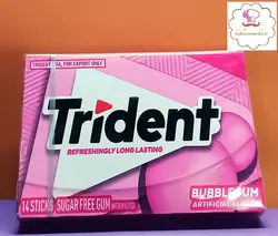 آدامس بادکنکی تریدنتTrident